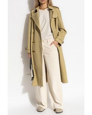 MICHAEL Michael Kors Loose-Fit Top With Darts - Natural