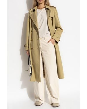MICHAEL Michael Kors Loose-Fit Top With Darts - Natural