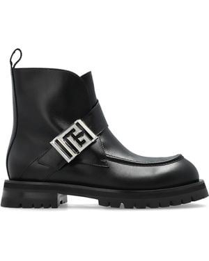 Balmain Leather Shoes - Black
