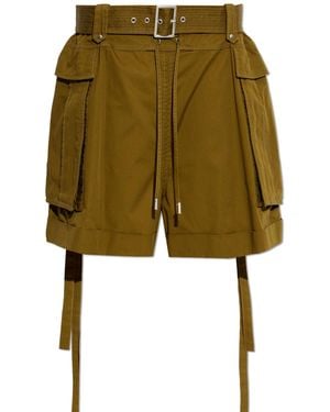 McQueen Cargo Shorts - Green
