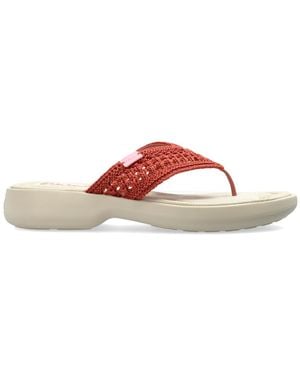 Chloé "Poolette" Flip-Flops - Red