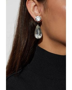 Balenciaga Earrings With A Vintage Effect - Black