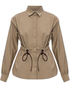 Max Mara 'Tazzina' Shirt - Natural