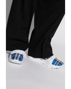 Burberry Sports Shoes "Trn New Regis" - Black