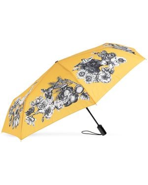 Moschino Folding Umbrella - Metallic