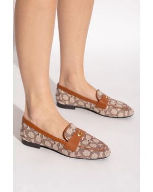 COACH Monogram Loafers - Pink