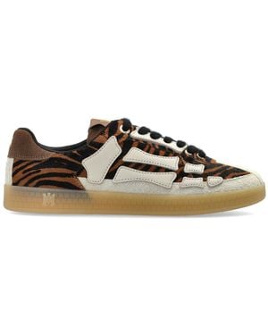 Amiri 'Leopard Pacific Bones' Sports Shoes - Brown