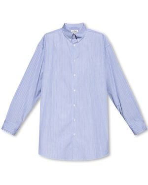 Maison Margiela Oversize Shirt - Blue