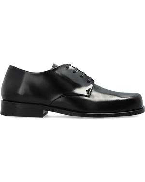 Ami Paris Leather Shoes - Black
