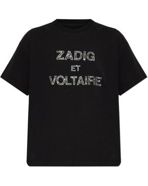 Zadig & Voltaire T-Shirt 'Tedda' - Black