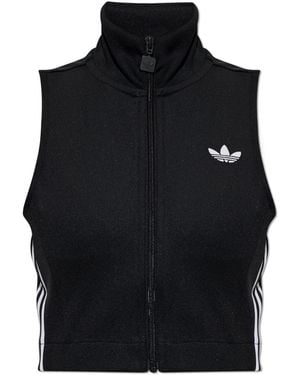adidas Originals Top With "Z" Logo - Black