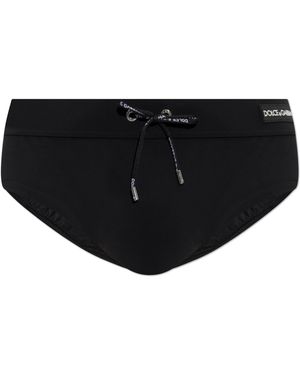Dolce & Gabbana Swim Briefs - Black