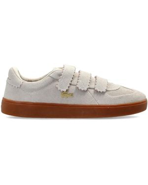 Lacoste Suede Sports Shoes "Baseshot Pro Stp 1226 Sfa" - White