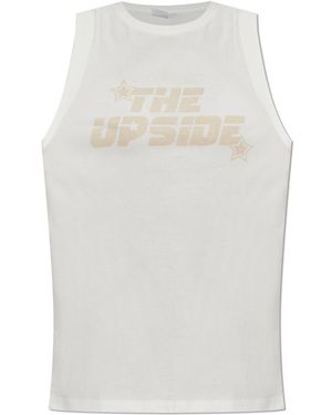 The Upside T-Shirt "Stardust" - White