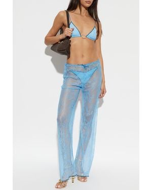 Oséree Lace Pants - Blue