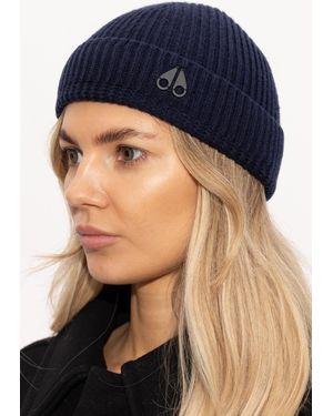 Moose Knuckles Woolen Hat - Blue