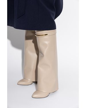 Givenchy Wedge Heel Boots 'Shark' - Blue