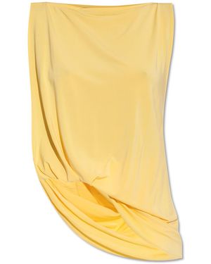 Jacquemus Sleeveless Top - Yellow