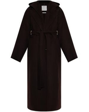 Sportmax Wool Coat 'Olmo' - Black