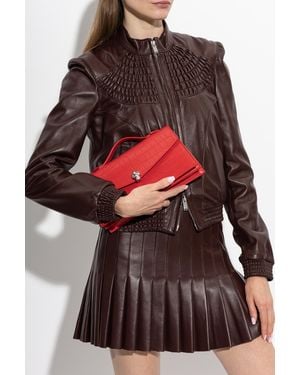 McQueen "Skull" Bag - Red