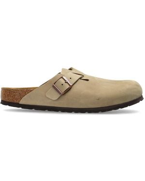 Birkenstock Slides Boston Bs - White