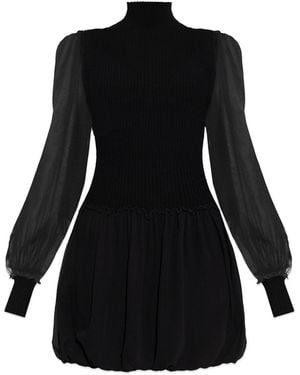 FRAME Wool Dress - Black