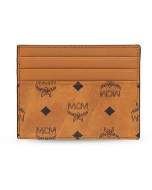MCM Card Holder - Brown