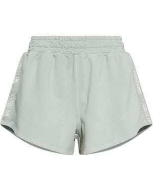 Moschino Shorts With Logo - Grey