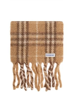 Burberry Wool Scarf - Brown