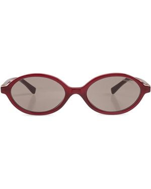Miu Miu Sunglasses '04Zs' - Red