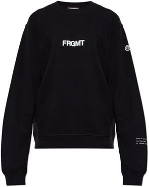 Moncler Genius 7 Moncler X Fragment Hiroshi Fujiwara Crewneck Sweatshirt - Black
