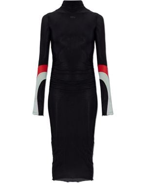 Off-White c/o Virgil Abloh Long Sleeve Dress - Black