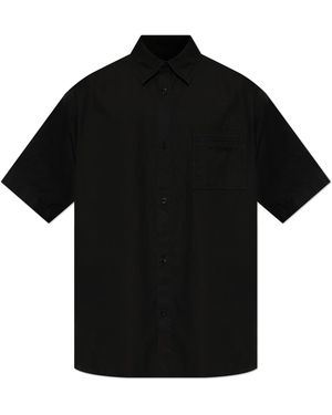 Iceberg Shirt With Pocket - Black
