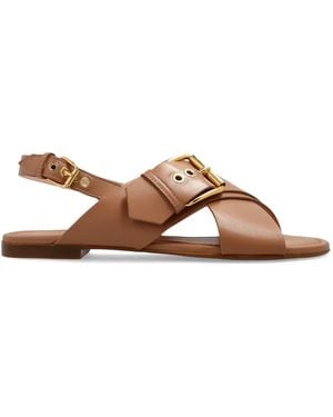 Agl Attilio Giusti Leombruni 'Summer Criss Cross' Sandals - Brown