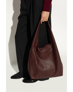 Ami Paris Shopper-Type Bag - Brown