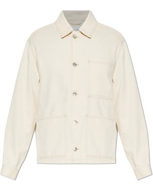 Samsøe & Samsøe 'Sachore' Denim Jacket - White