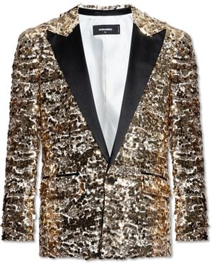 DSquared² Sequin Blazer - Black