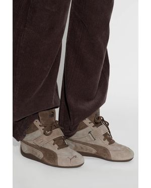 PUMA 'Speedcat' Wedge Shoes - Brown