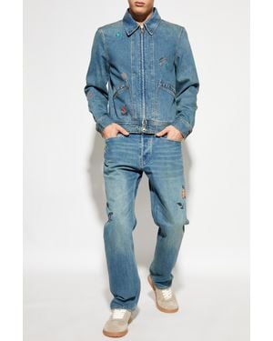 Paul Smith Denim Jacket, - Blue