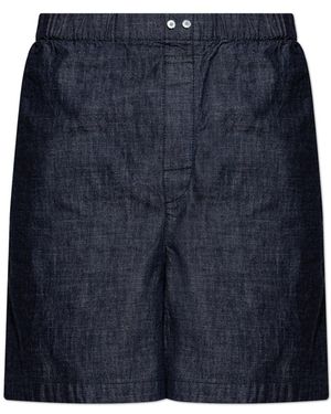 Acne Studios Shorts With Pockets - Blue