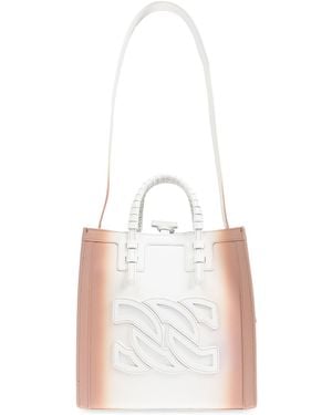 Casadei Beaurivage Mini Tote Bag - White