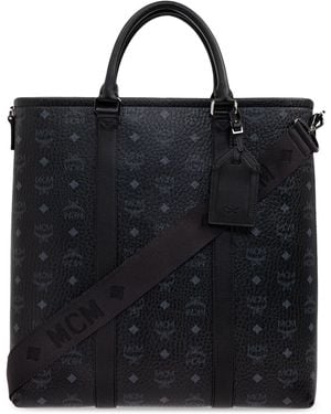 MCM Shopper Bag "Aren Large" - Black