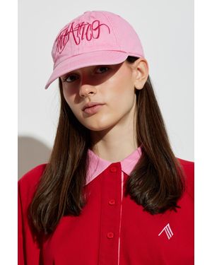 The Attico Baseball Cap From The "Il Primo Bagno" Collection - Red