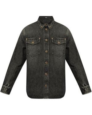 Versace Denim Shirt - Grey