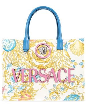 Versace 'Shopper' Type Bag - Yellow