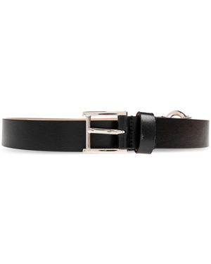 McQueen Leather Belt - Black