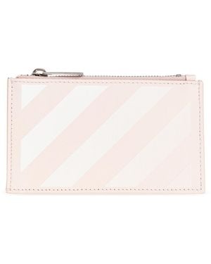 Off-White c/o Virgil Abloh Leather Wallet - Pink