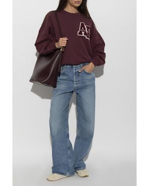 Anine Bing Miles Sweatshirt - Blue