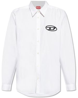 DIESEL Casual Shirts - White