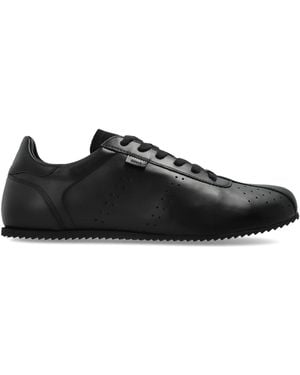 Ami Paris Sports Shoes With Logo - Black